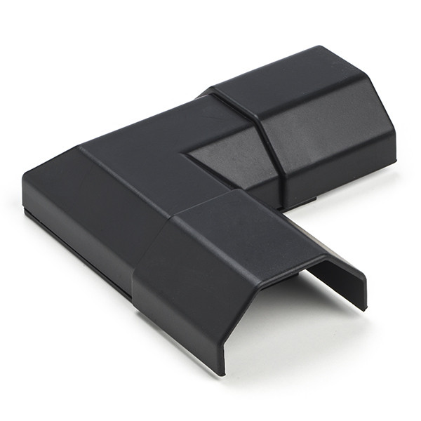 Goobay Kabelgoot hoek | Goobay | 3.3 x 1.8 cm (Plastic, Zwart) 90781 K090300039 - 1