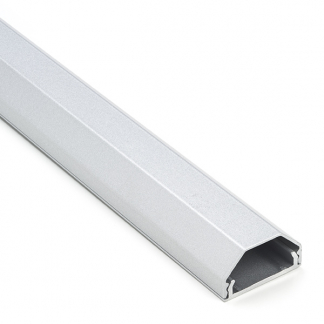 Goobay Kabelgoot muur | Goobay | 110 x 3.3 cm (Aluminium, Grijs) 90666 K090300034 - 1