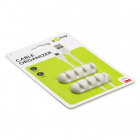 Goobay Kabelhouder | Goobay | 4 sleuven (2 stuks, Ø 6.2 mm, Wit) 70400 K090300018 Goobay Kabelhouder | Goobay | 4 sleuven (2 stuks, Ø 6.2 mm, Wit) 70400 K090300018