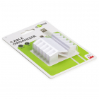 Goobay Kabelhouder | Goobay | 5 sleuven (2 stuks, Ø 7.09 mm, Wit) 70431 K090300020 Goobay Kabelhouder | Goobay | 5 sleuven (2 stuks, Ø 7.09 mm, Wit) 70431 K090300020