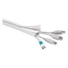 Goobay Kabelmantel | Goobay | 1.8 meter (Ø 40 mm, Wit) 51918 K090300026 - 2