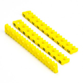 Goobay Kabelmarkering | Goobay | 3 x 30 stuks (Ø 4 mm, Letters) 72517 K090300045 - 1