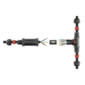 Goobay Kabelverbinder | Goobay | 10 cm (T-splitsing, IP68) 81286 K180106038 - 5