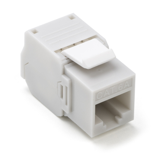 Goobay Keystone RJ45 | Cat6a U/UTP (Grijs) 90693 K090603088 - 1