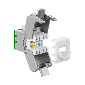 Goobay Keystone RJ45 | Goobay | Cat6a STP (Groen) 77945 K010605037 - 3