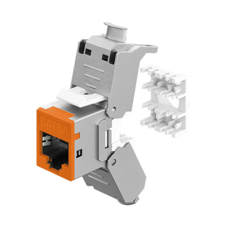 Goobay Keystone RJ45 | Goobay | Cat6a STP (Oranje) 77947 K010605039 - 2