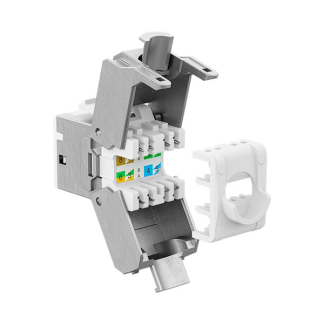 Goobay Keystone RJ45 | Goobay | Cat6a STP (Wit) 77949 K010605033 - 3