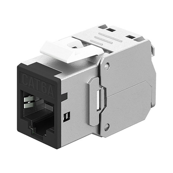 Goobay Keystone RJ45 | Goobay | Cat6a STP (Zwart) 77943 K010605034 - 1