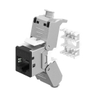 Goobay Keystone RJ45 | Goobay | Cat6a STP (Zwart) 77943 K010605034 - 2