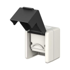 Goobay Keystone opbouwdoos | Goobay (2-poorts, IP44, Zwart) 79169 K010605043 - 3