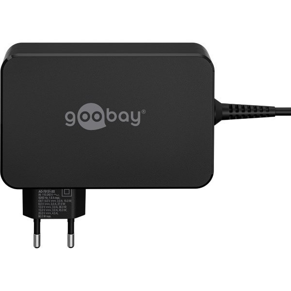 Goobay Laptop oplader | Goobay | 90W (USB C, Power Delivery 2.0) 65420 K120500056 - 2