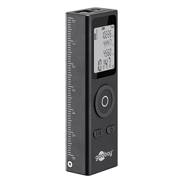 Goobay Laser afstandsmeter | Goobay | tot 30 m (Oplaadbaar) 77834 K120601138 - 1