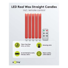 Goobay Led dinerkaars | Goobay | 24 cm | 5 stuks (Batterijen, Bewegende vlam, Rood) 53943 K170103338 - 5