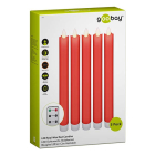 Goobay Led dinerkaars | Goobay | 24 cm | 5 stuks (Batterijen, Bewegende vlam, Rood) 53943 K170103338 - 6