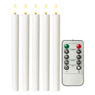 Goobay Led dinerkaars | Goobay | 25 cm | 5 stuks (Batterijen, Bewegende vlam, Wit) 77750 K170103337 - 2