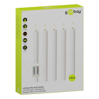 Goobay Led dinerkaars | Goobay | 25 cm | 5 stuks (Batterijen, Bewegende vlam, Wit) 77750 K170103337 - 6