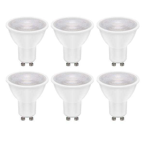 Goobay Ledlamp GU10 | Goobay | 6 stuks (5W, 370lm, 3000K)  V170202957 - 1