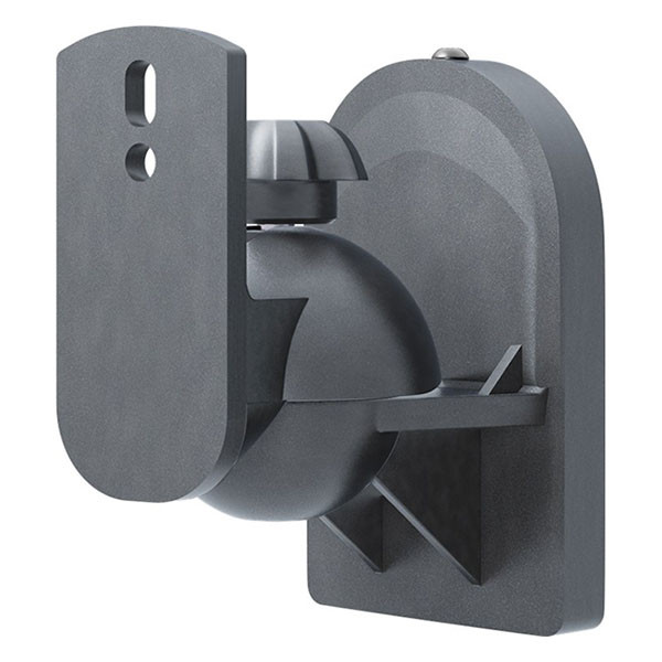 Goobay Luidspreker muurbeugel | Goobay | 4 stuks (Max 3.5 kg, Zwenk- en kantelbaar, Zwart) 49391 K170103460 - 2