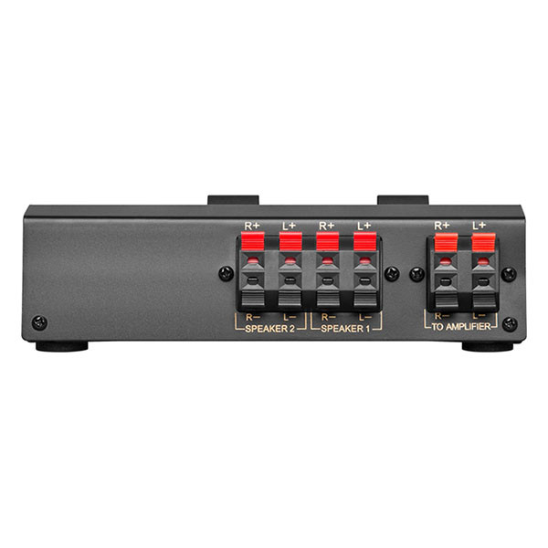 Goobay Luidspreker switch | Goobay | 2 speakers (4 tot 8 Ohm, Klemaansluiting) 60928 K010411165 - 2