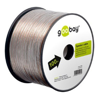 Goobay Luidsprekerkabel op rol | 100 meter (0.75 mm² 15018 K010308355 - 4
