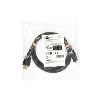 Goobay Micro HDMI naar HDMI kabel | Goobay | 1.5 meter (4K@60Hz, Verguld) 53784 K010214381 - 3