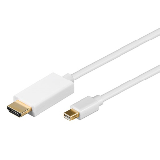 Goobay Mini DisplayPort naar HDMI kabel | Goobay | 1 meter (4K@30Hz) 52860 K010214372 - 1