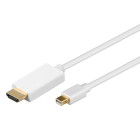 Goobay Mini DisplayPort naar HDMI kabel | Goobay | 2 meter (4K@30Hz) 52861 K010214373 - 1
