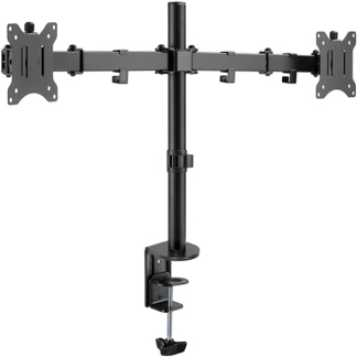 Goobay Monitorbeugel | Goobay | 17 tot 32 inch (Draai, zwenk en kantelbaar, 2 schermen, Max. 16 kg) 58529 K101501131 - 2