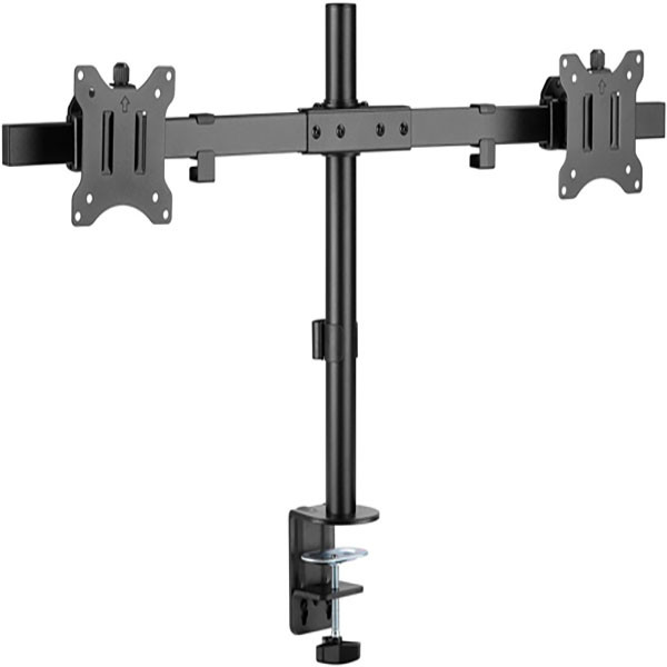 Goobay Monitorbeugel | Goobay | 17 tot 32 inch (Ergonomisch, Draai, zwenk en kantelbaar, 2 schermen, Max. 18 kg) 59394 K101501134 - 1