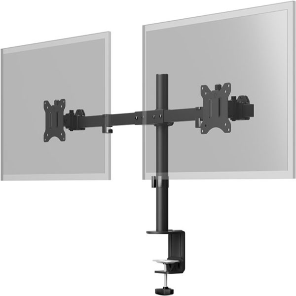Goobay Monitorbeugel | Goobay | 17 tot 32 inch (Ergonomisch, Draai, zwenk en kantelbaar, 2 schermen, Max. 18 kg) 59394 K101501134 - 2