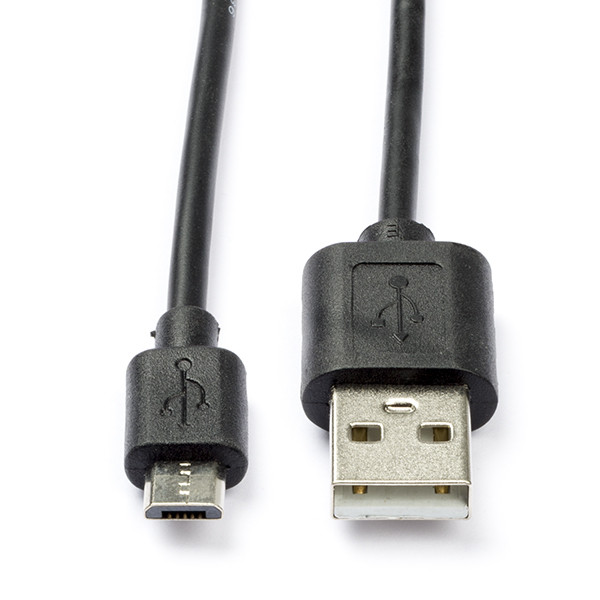 Goobay Motorola oplaadkabel | USB A ↔ Micro USB | 1.8 meter (USB 2.0, 7.5W, 480 Mbps, 100% koper, Zwart) 93181 CCGB60500BK20 CCGP60500BK20 Q010201014 - 1