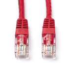 Netwerkkabel | Cat5e U/UTP | 0.5 meter (Rood)