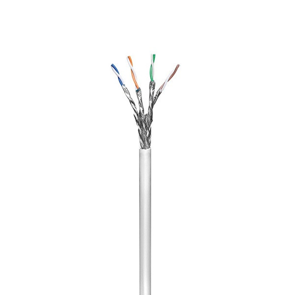 Goobay Netwerkkabel | Cat6 S/FTP | 100 meter (Soepele kern, ECA, PiMF) 93954 K070500019 - 1