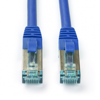 Goobay Netwerkkabel | Cat6a S/FTP | 0.25 meter (Blauw) 94130 MK6001.0.25BL K010604988 - 