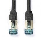 Netwerkkabel | Cat6a S/FTP | 0.25 meter (Zwart)
