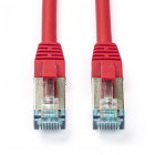 Netwerkkabel | Cat6a S/FTP | 0.5 meter (Rood)