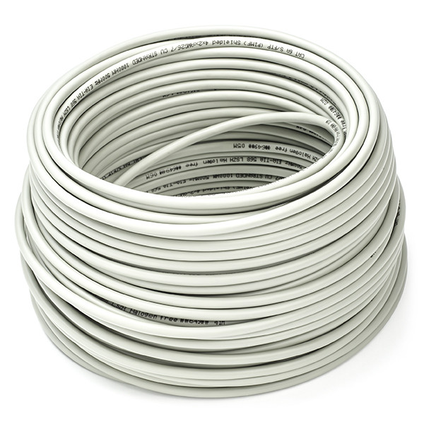 Goobay Netwerkkabel | Cat6a S/FTP | 50 meter (Soepele kern, 100% koper, LSZH) 96093 K050600021 - 1