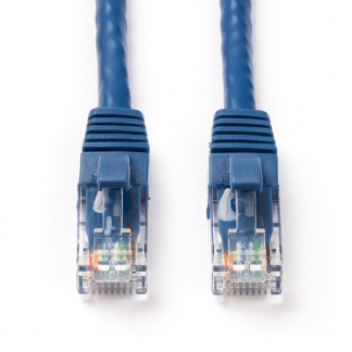 Goobay Netwerkkabel | Cat6a U/UTP | 0.25 meter (Blauw) K8109BL.0.25 K010604915 - 