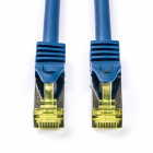 Netwerkkabel | Cat7 S/FTP | 0.25 meter (100% koper, LSZH, Blauw)