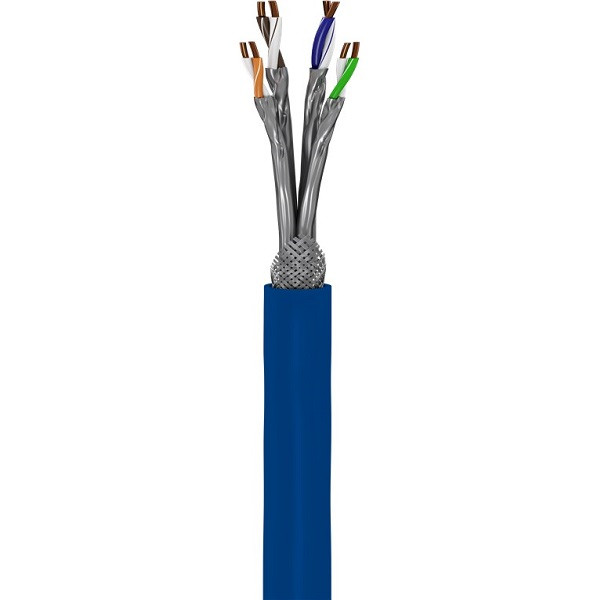 Goobay Netwerkkabel | Cat7 S/FTP | 100 meter (Stugge kern, 100% koper) 91893 K010607561 - 1