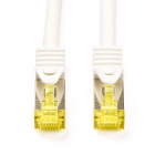 Netwerkkabel | Cat7 S/FTP | 1 meter (100% koper, LSZH, Wit)
