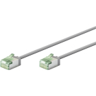 Goobay Netwerkkabel | Cat8 U/FTP | 0.15 meter (100% koper, LSZH, Slimline, Grijs) 74343 K060302430 - 1