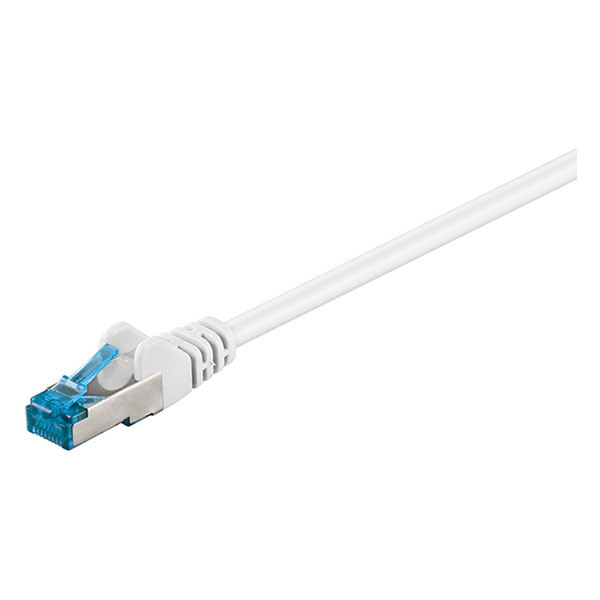 Goobay Netwerkkabel | Goobay | Cat6a S/FTP | 10 meter (100% koper, LSZH, Flexibel, Wit) 79400 K000000096 - 1