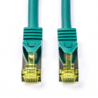 Netwerkkabel - Cat7 S/FTP - 1 meter (100% koper, LSZH, Groen)