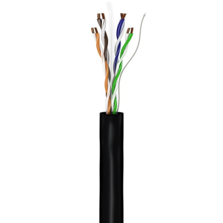 Goobay Netwerkkabel voor buiten | Cat6 U/UTP | 100 meter (Stugge kern, 100% koper) 77625 K010607556 - 1