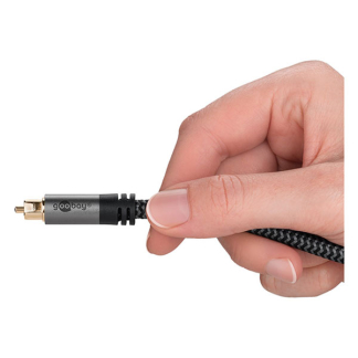 Goobay Optische kabel | Toslink | Goobay Plus |  10 meter (Zwart) 65308 K010411212 - 6