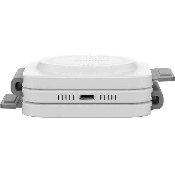 Goobay Opvouwbare draadloze oplader | Goobay | 3-in-1 (Qi,15W, Wit) 65312 K180107326 - 4