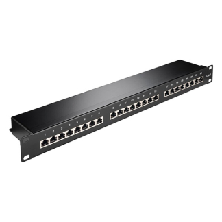 Goobay Patchpaneel | Cat6 S/FTP | 19 inch (24-poorts, 1U, Horizontaal) 93048 K090603072 - 2