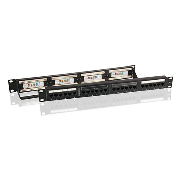 Goobay Patchpaneel | Cat6 S/FTP | 19 inch (24-poorts, 1U, Horizontaal) 93866 K090603075 - 4