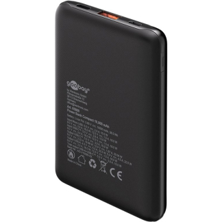 Goobay Powerbank | Goobay | 10.000 mAh (1x USB C, 1x USB A, 22.5W, Power Delivery) 65868 K170108366 - 3